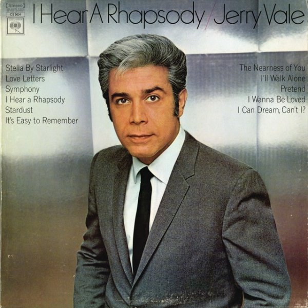 Jerry Vale I Hear a Rhapsody, 1968