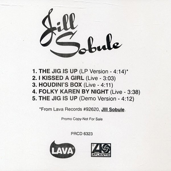 Jill Sobule The Jig Is Up, 1995