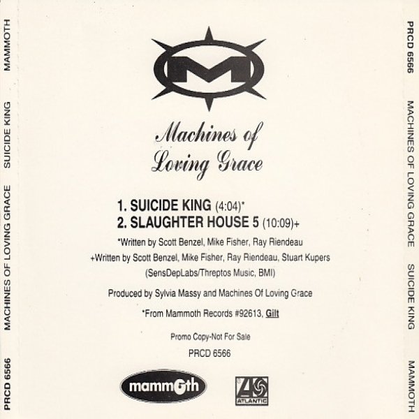 Album Suicide King - Machines of Loving Grace