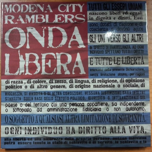 Album Modena City Ramblers - Onda Libera