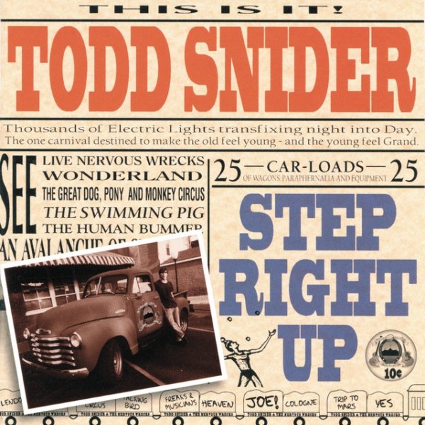 Todd Snider Step Right Up, 1996