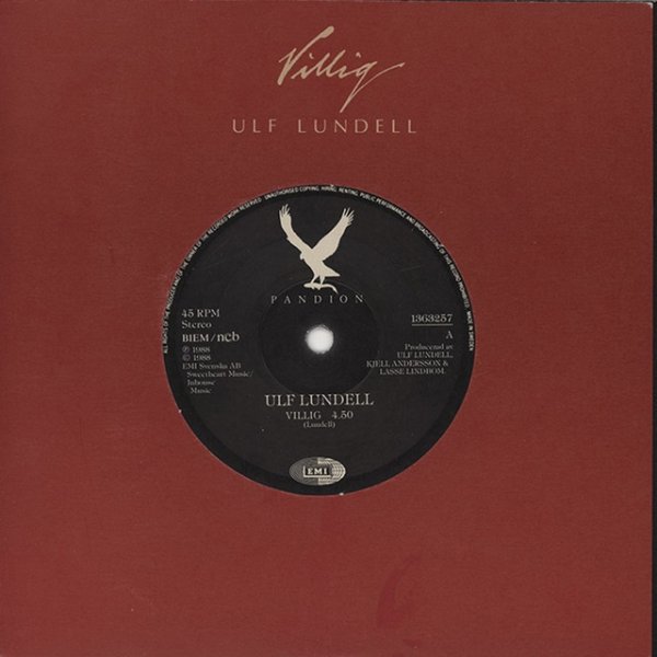 Album Ulf Lundell - Villig