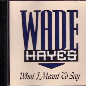 Album Wade Hayes - What I Meant To Say