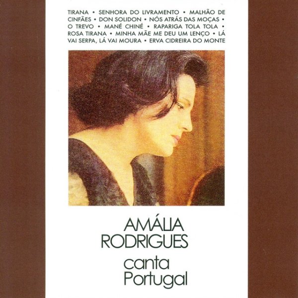 Album Amália Rodrigues - Amália Rodrigues canta Portugal