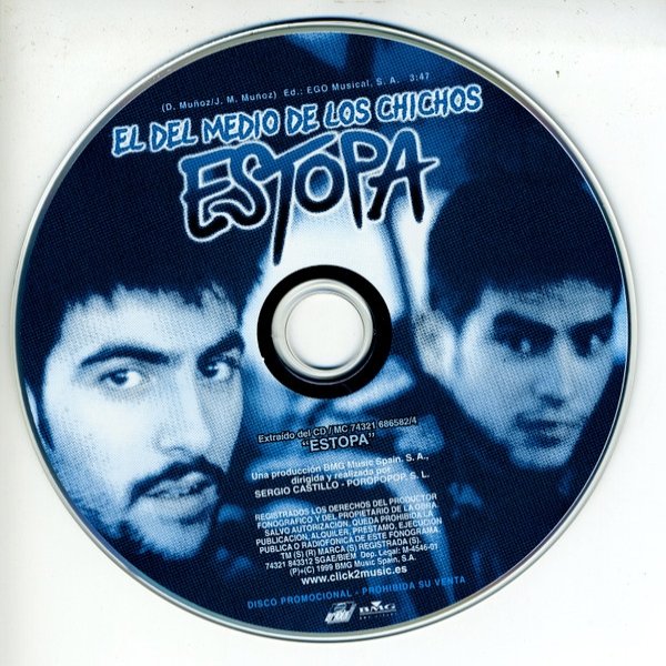 Album Estopa - El Del Medio De Los Chichos