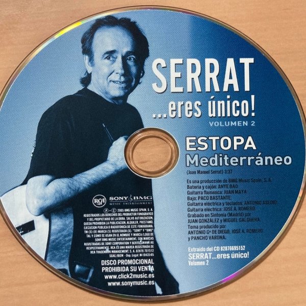 Album Estopa - Mediterráneo
