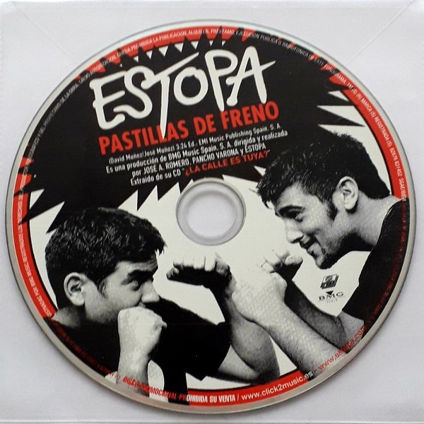 Album Estopa - Pastillas De Freno