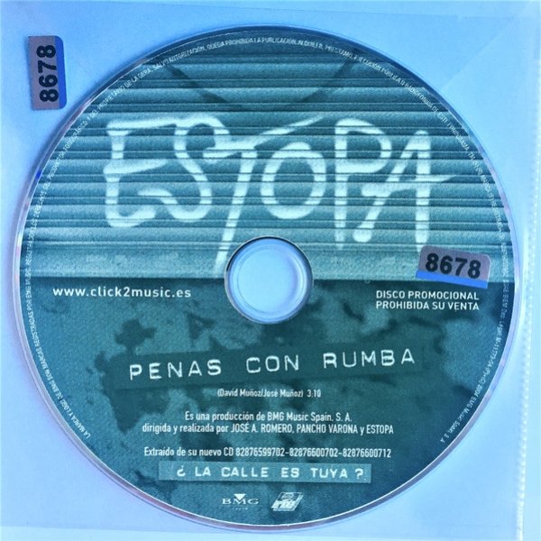 Album Estopa - Penas Con Rumba