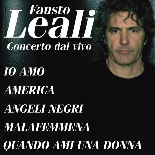 Fausto Leali Concerto dal Vivo Album 
