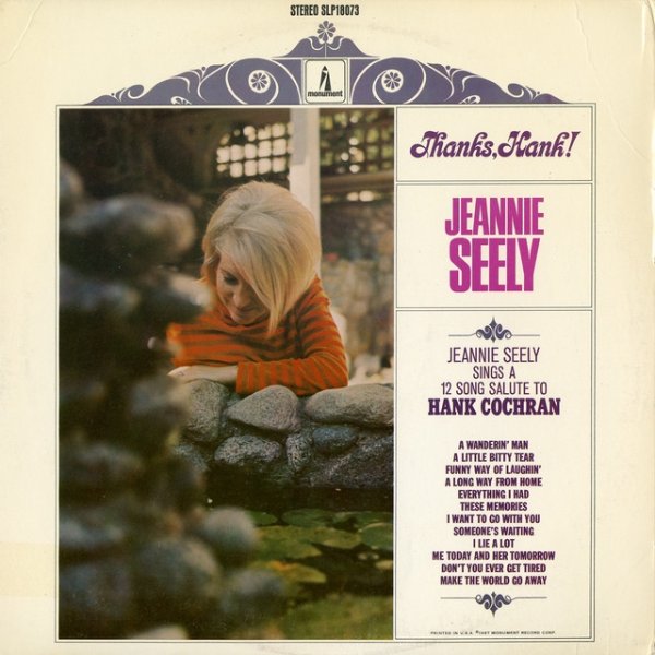 Album Jeannie Seely - Thanks, Hank!
