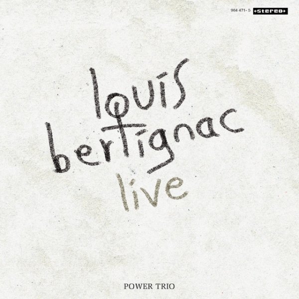 Album Louis Bertignac - Live Power Trio