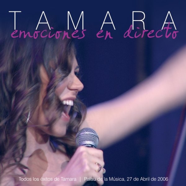 Album Tamara - Emociones En Directo