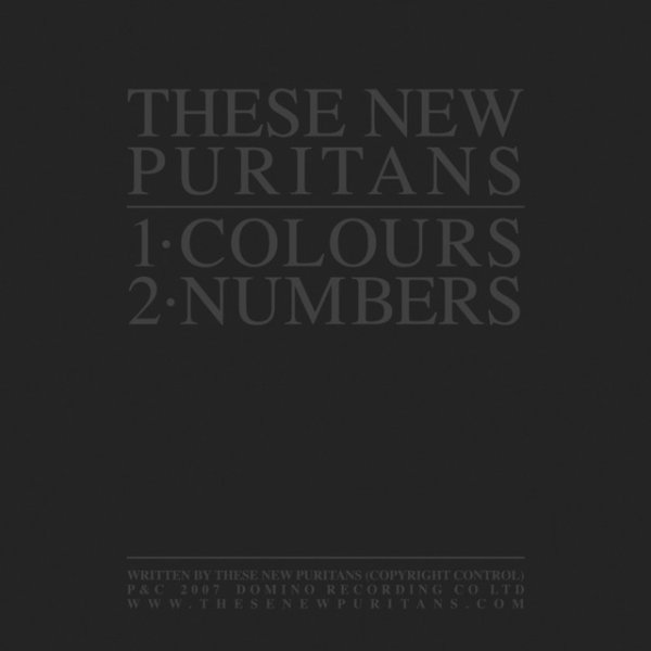 Album These New Puritans - Colours/Numbers