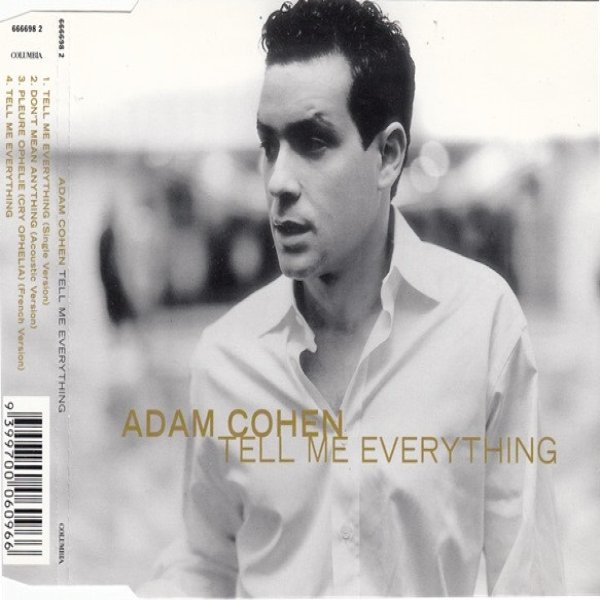 Adam Cohen Tell Me Everything, 1998