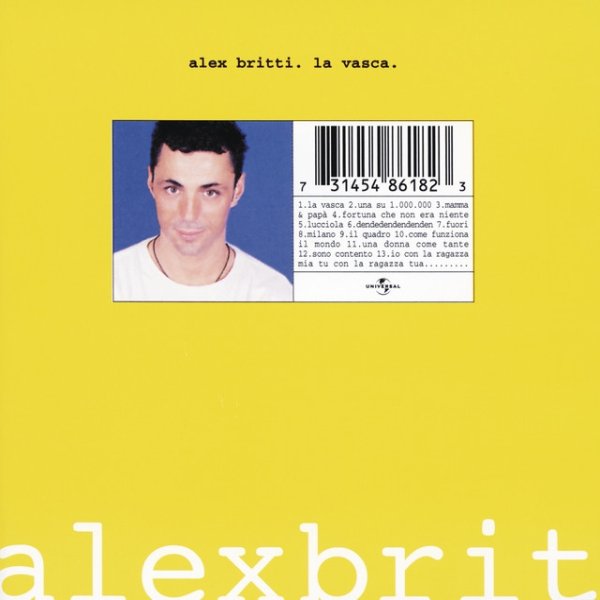 Album Alex Britti - La Vasca