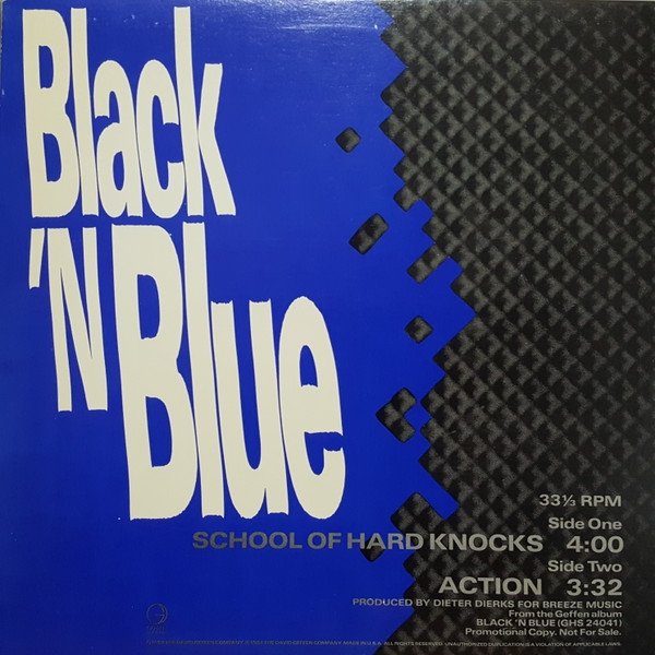 Black 'N Blue School Of Hard Knocks, 1984