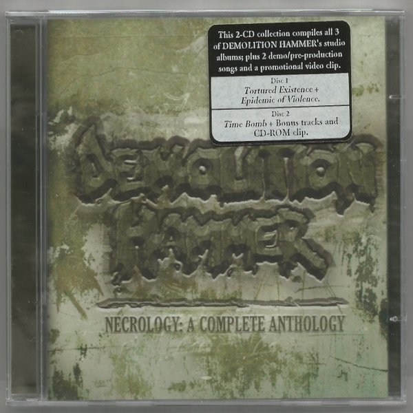 Album Demolition Hammer - Necrology: A Complete Anthology