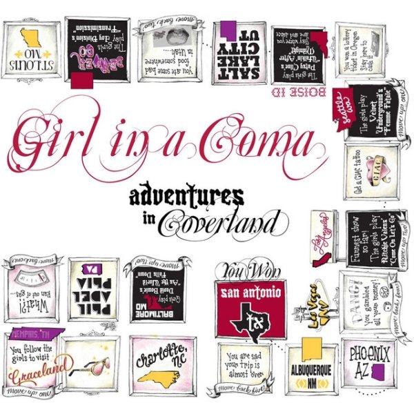 Album Girl in a Coma - Adventures In Coverland