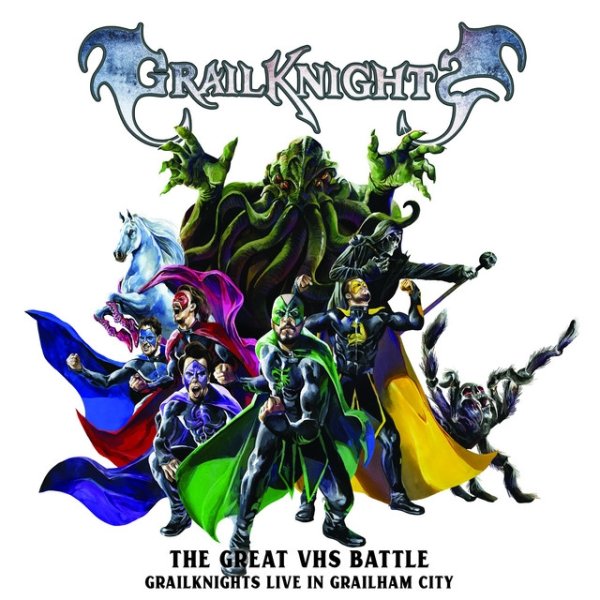 Album Grailknights - The Great VHS Battle - Grailknights Live in Grailham City