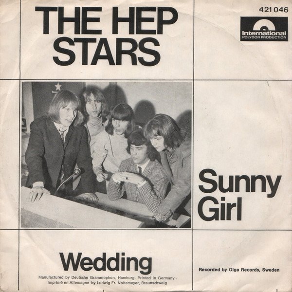 Hep Stars Sunny Girl / Wedding, 1966