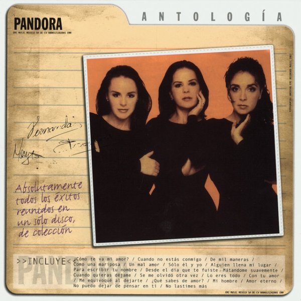 Pandora Antología, 2002
