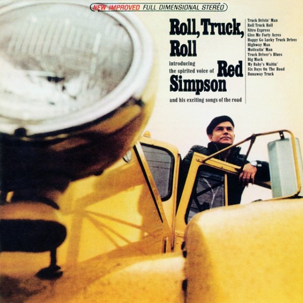 Album Red Simpson - Roll, Truck, Roll