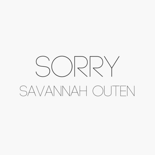 Album Savannah Outen - Sorry