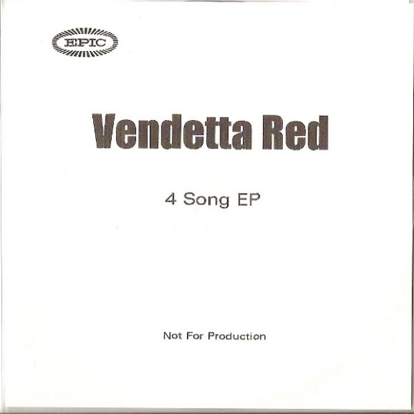 Album Vendetta Red - 4 Song EP