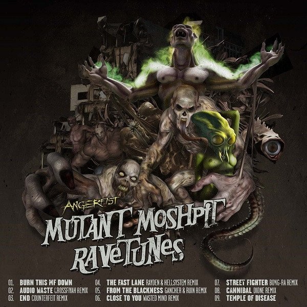 Album Angerfist - Mutant Moshpit Ravetunes
