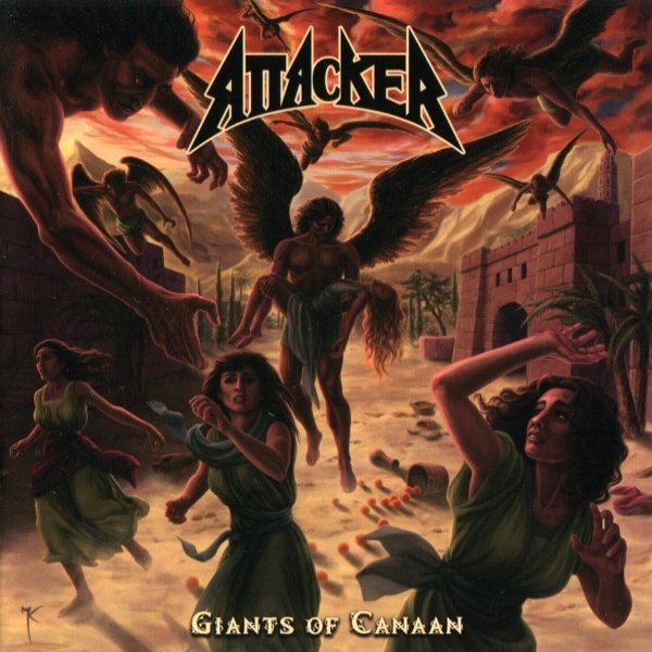 Album Attacker - Giants Of Canaan