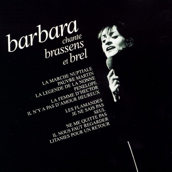 Album Barbara - Chante brassens et brel