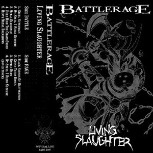 Album Battlerage - Living Slaughter