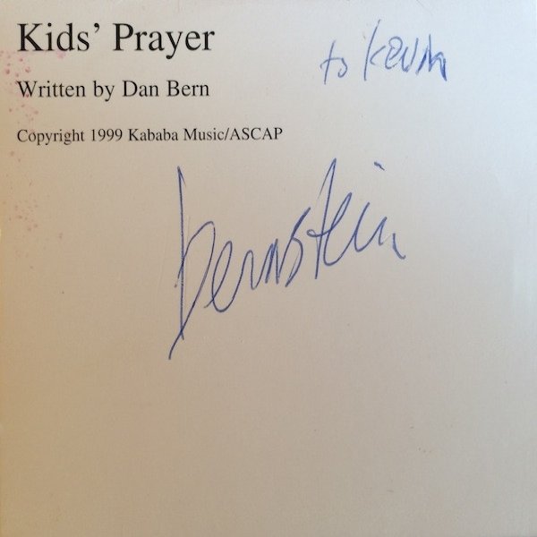 Dan Bern Kids' Prayer, 1999