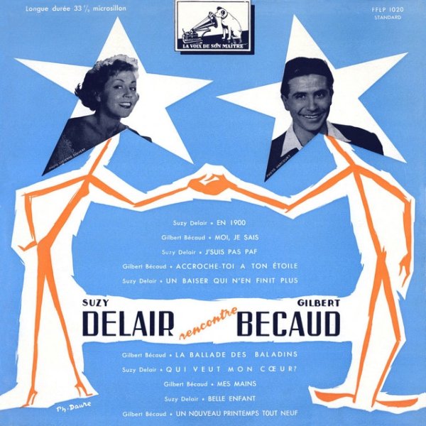 Gilbert Bécaud Suzy Delair rencontre Gilbert Bécaud, 1954