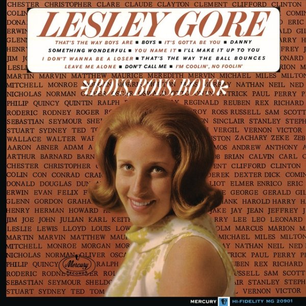 Album Lesley Gore - Boys, Boys, Boys