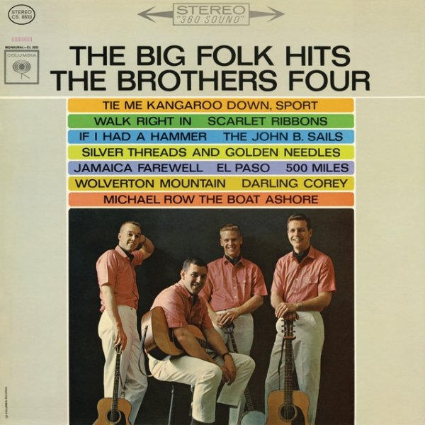 Album The Brothers Four - The Big Folk Hits