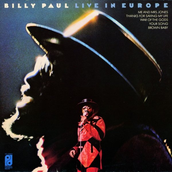 Album Billy Paul - Live In Europe