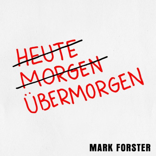 Album Mark Forster - Übermorgen