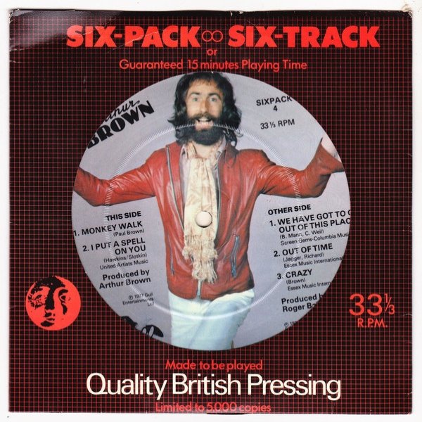 Arthur Brown Six-Pack, 1977