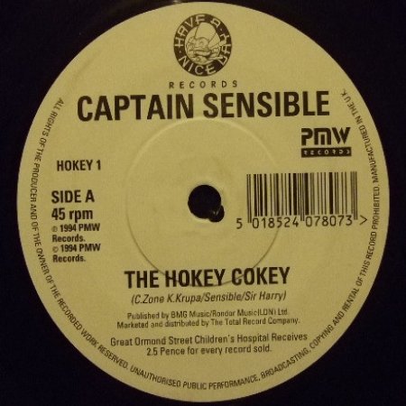 Album Captain Sensible - The Hokey Cokey