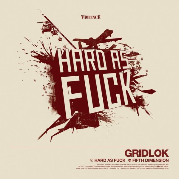 Album Hard As Fuck / Fifth Dimension - Gridlok