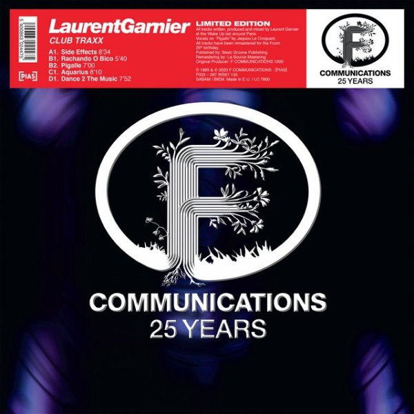 Album Laurent Garnier - Club Traxx