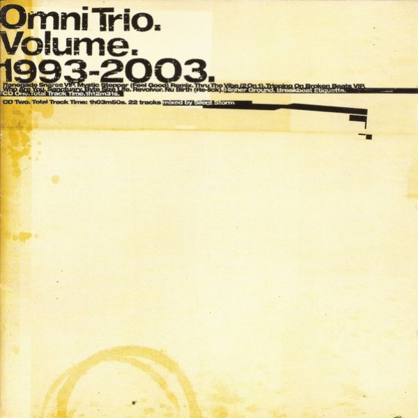 Album Omni Trio - Volume.1993-2003.