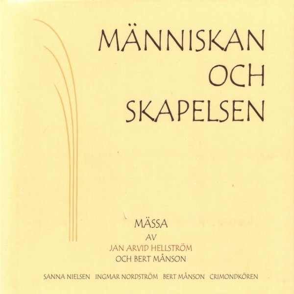 Album Sanna Nielsen - Människan och skapelsen