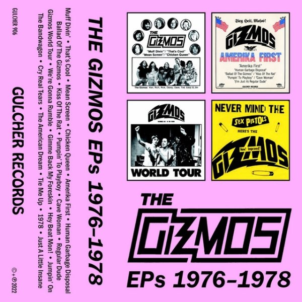 The Gizmos EPs 1976-1978 Album 
