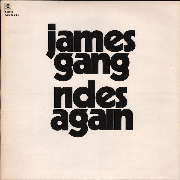 James Gang Rides Again Album 