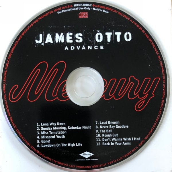 Album James Otto - James Otto Advance