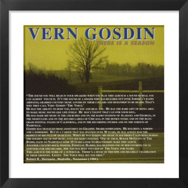 Album Vern Gosdin - There Is a Season