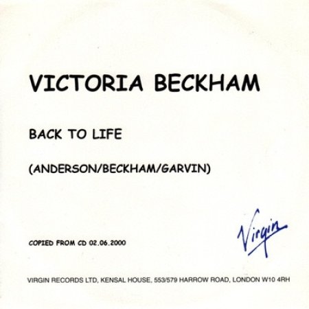 Album Victoria Beckham - Back To Life