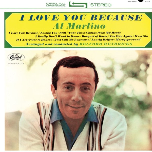 Album Al Martino - I Love You Because